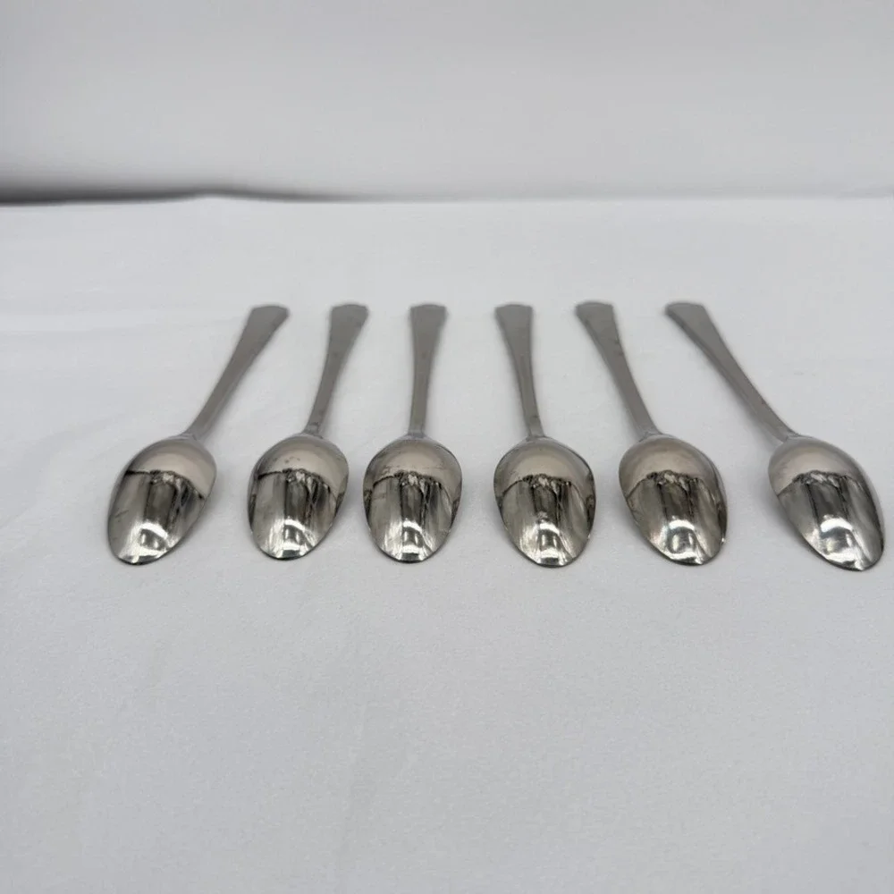 Oneida Set‎ of 6 Iced Tea Spoons 7 3/8